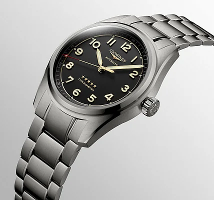 Longines Spirit COSC Chronometer Titanium L3.811.1.53.6