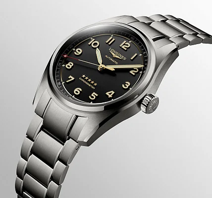 Longines Spirit COSC Chronometer Titanium L3.810.1.53.6