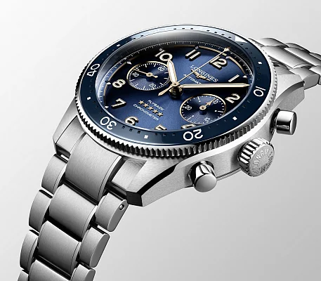 Longines Spirit Flyback Chronograph COSC Chronometer L3.821.4.93.6
