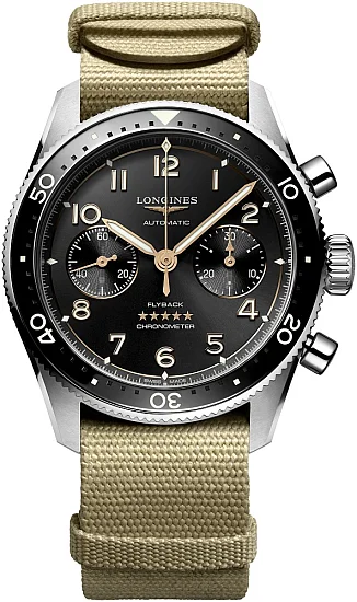 Longines Spirit Flyback Chronograph COSC Chronometer NATO L38214539