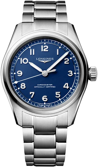 Longines Spirit Pilot 39mm COSC Chronometer Blue L38094936