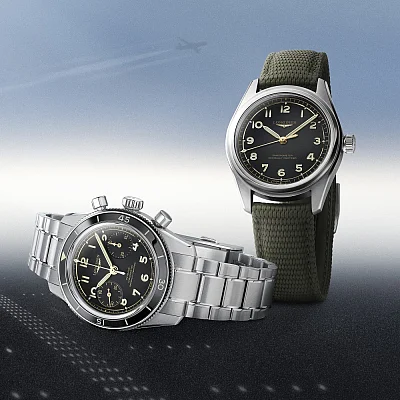 Longines Spirit Pilot COSC Chronometer L3.809.4.53.9