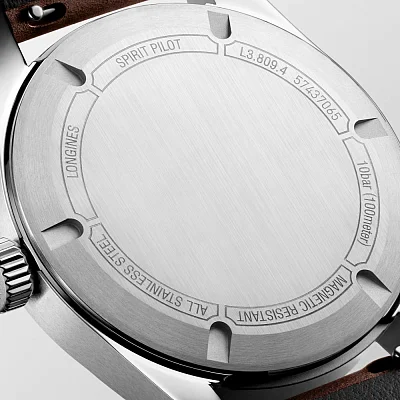 Longines Spirit Pilot 39mm COSC Chronometer L3.809.4.53.2