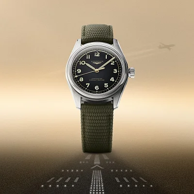 Longines Spirit Pilot COSC Chronometer L3.809.4.53.9