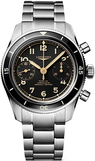 Longines Spirit Pilot Flyback Column-Wheel Chronograph COSC Chronometer L37214536