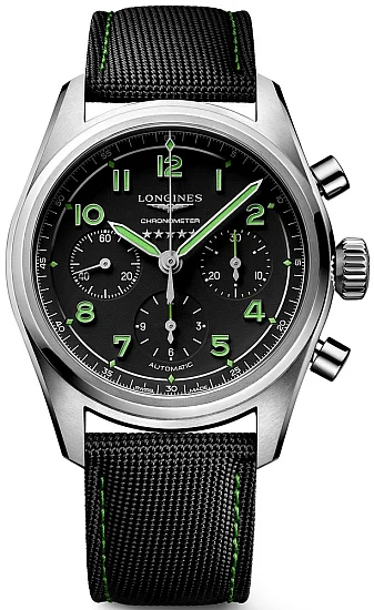 Longines Spirit Pioneer Edition COSC Chronometer Column-Wheel Chronograph Titanium L38291532