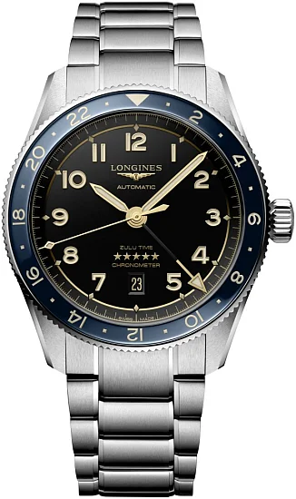Longines Spirit Zulu Time 42mm GMT COSC Chronometer L38124606