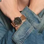  Zdjęcie 11 Longines Spirit Zulu Time 42mm GMT COSC Chronometer 18k Gold Bezel L3.812.5.53.9