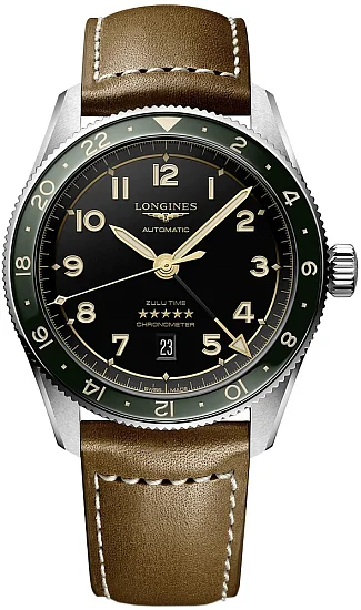 Longines Spirit Zulu Time 42mm GMT COSC Chronometer L38124632