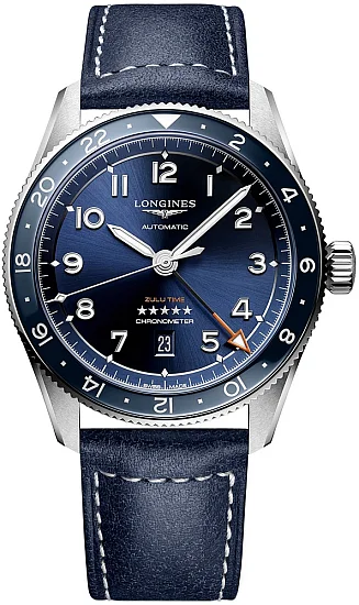 Longines Spirit Zulu Time 42mm GMT COSC Chronometer L38124932