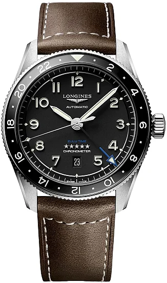Longines Spirit Zulu Time 42mm GMT COSC Chronometer L38124532