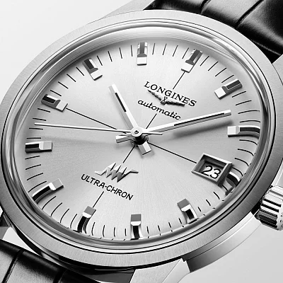 Longines Ultra-Chron Classic 37mm COSC Utra-Chronometer L2.537.4.72.2