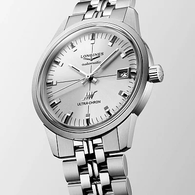 Longines Ultra-Chron Classic 37mm COSC Utra-Chronometer L2.537.4.72.6