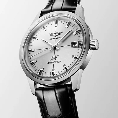 Longines Ultra-Chron Classic 37mm COSC Utra-Chronometer L2.537.4.72.2
