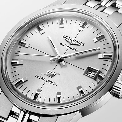 Longines Ultra-Chron Classic 37mm COSC Utra-Chronometer L2.537.4.72.6