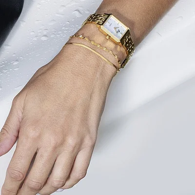 Lotus Classic Bracelet White Pearl Set L19009/1
