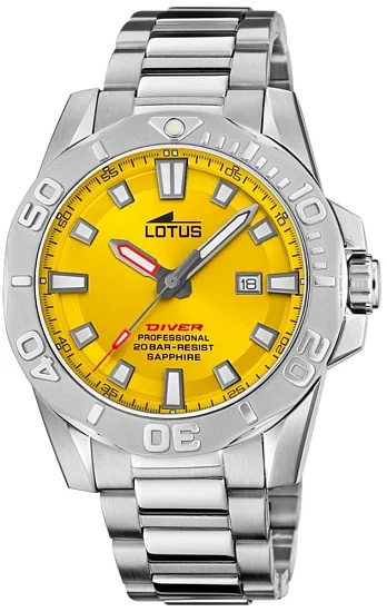 Lotus Diver Professional Date Sapphire L18926/1