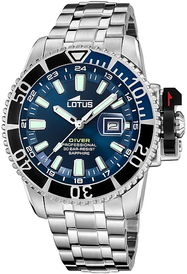 Lotus Diver Professional Date Sapphire L18938/3