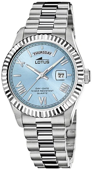 Lotus Freedom Day-Date Ice Blue L18854/8