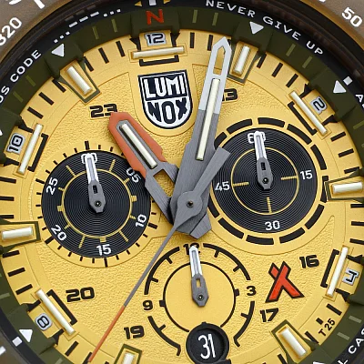 Luminox Bear Grylls Survival 3740 Chrono Master Eco TIDE Series Yellow XB.3745.ECO