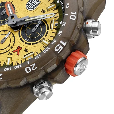 Luminox Bear Grylls Survival 3740 Chrono Master Eco TIDE Series Yellow XB.3745.ECO