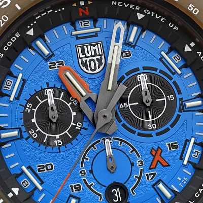 Luminox Bear Grylls Survival 3740 Chrono Master Eco TIDE Series Blue XB.3743.ECO