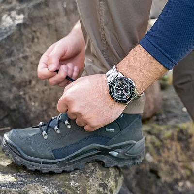 Luminox Bear Grylls Survival 3760 Air Series GMT Mesh XB.3762