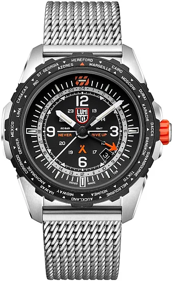 Luminox Bear Grylls Survival 3760 Air Series GMT Mesh XB3762