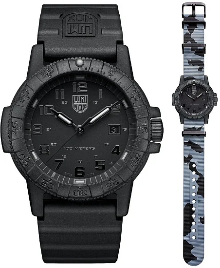 Luminox Leatherback Sea Turtle Giant 0320 Series NATO Strap Set XS0321VP2SEL