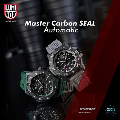 Luminox Master Carbon SEAL Automatic 3860 Series Green XS.3877
