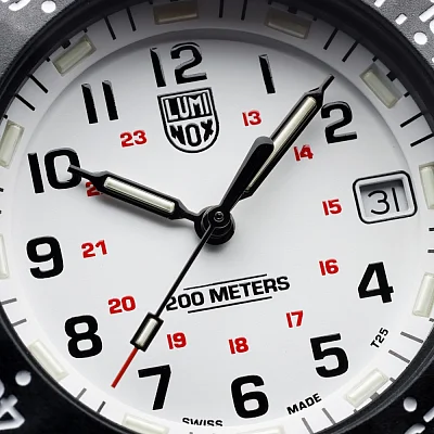 Luminox Original Navy SEAL 3000 Series Black & White Sapphire XS.3007.EVO.S