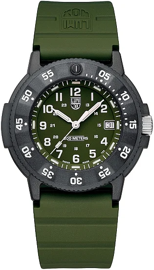 Luminox Original Navy SEAL 3000 Series Camo Green Sapphire XS3013EVOS