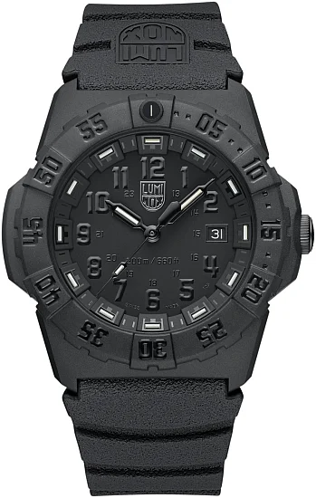 Luminox Original Navy SEAL 3500 Series Diver Watch Blackout XS3551BO