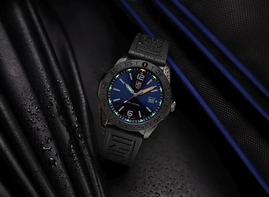 Luminox Pacific Diver 44mm Black PVD Blue Dial XS.3123.B