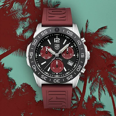 Luminox Pacific Diver Chrono 3140 Series Bordeaux XS.3155.1