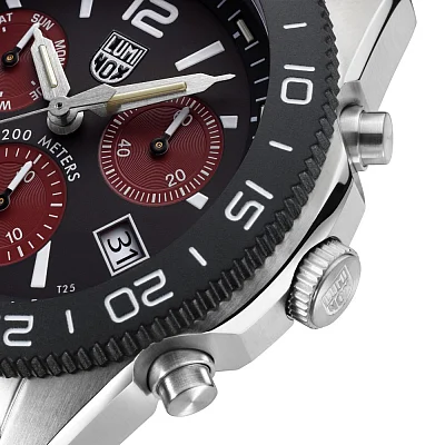 Luminox Pacific Diver Chrono 3140 Series Bordeaux Set XS.3155.1.SET