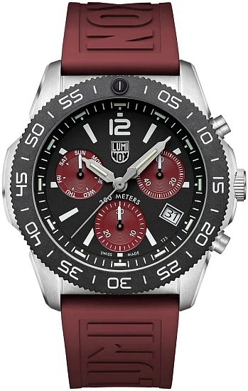 Luminox Pacific Diver Chrono 3140 Series Bordeaux Set XS31551SET