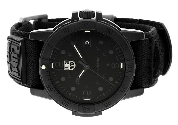 Luminox G Sea Bass 2000 Series Blackout Velcro Strap X2.2001.BO.F