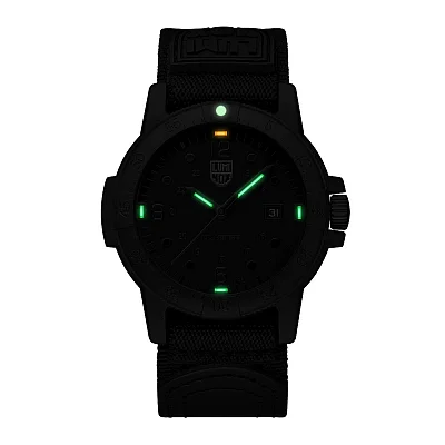 Luminox G Sea Bass 2000 Series Blackout Velcro Strap X2.2001.BO.F
