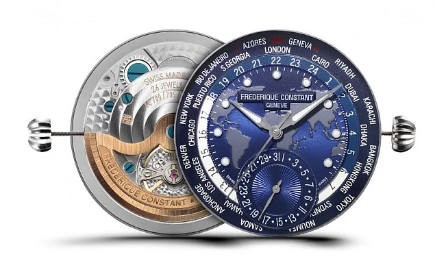 Frederique Constant Worldtimer Manufacture FC-718NWM4H6
