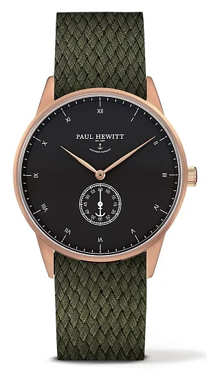 Paul Hewitt Signature Line Rose White Ocean Perlon Olive Green PH-M1-R-B-20M