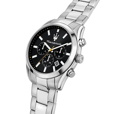 Maserati Attrazione Chrono Date Black Dial R8853151010