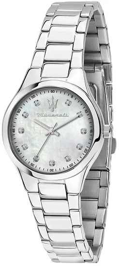 Maserati Attrazione Lady Silver Bracelet Mother of Pearl Dial R8853151504