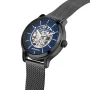  Zdjęcie 3 Maserati Epoca Automatic Blue Skeleton Dial Black Mesh Bracelet R8823118017