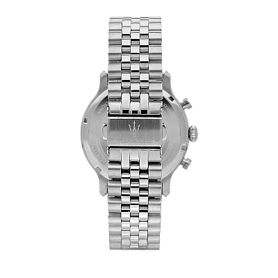 Maserati Epoca Black Dial Steel Bracelet R8873618017