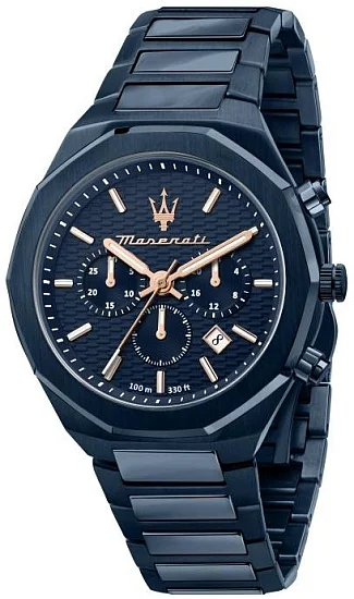 Maserati Stile Chrono Blue Edition R8873642008