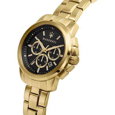 Maserati Successo Yellow Gold PVD R8873621013