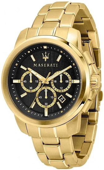 Maserati Successo Yellow Gold PVD R8873621013