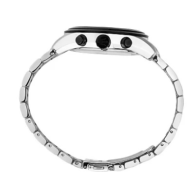 Maserati Traguardo Silver Bracelet Black Dial Set R8873612062