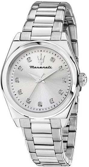 Maserati Velocita Lady Silver Bracelet Silver Dial R8853152503